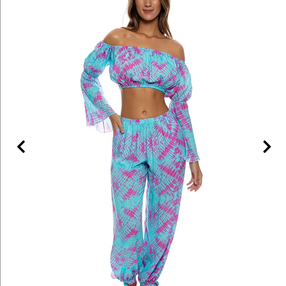 Luli Fama Shockwaves 2 piece set